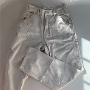 John Galt cargo cream/white  jeans